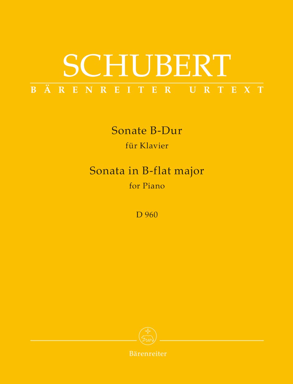 Sonate in B für Klavier D 960 Sheet Music