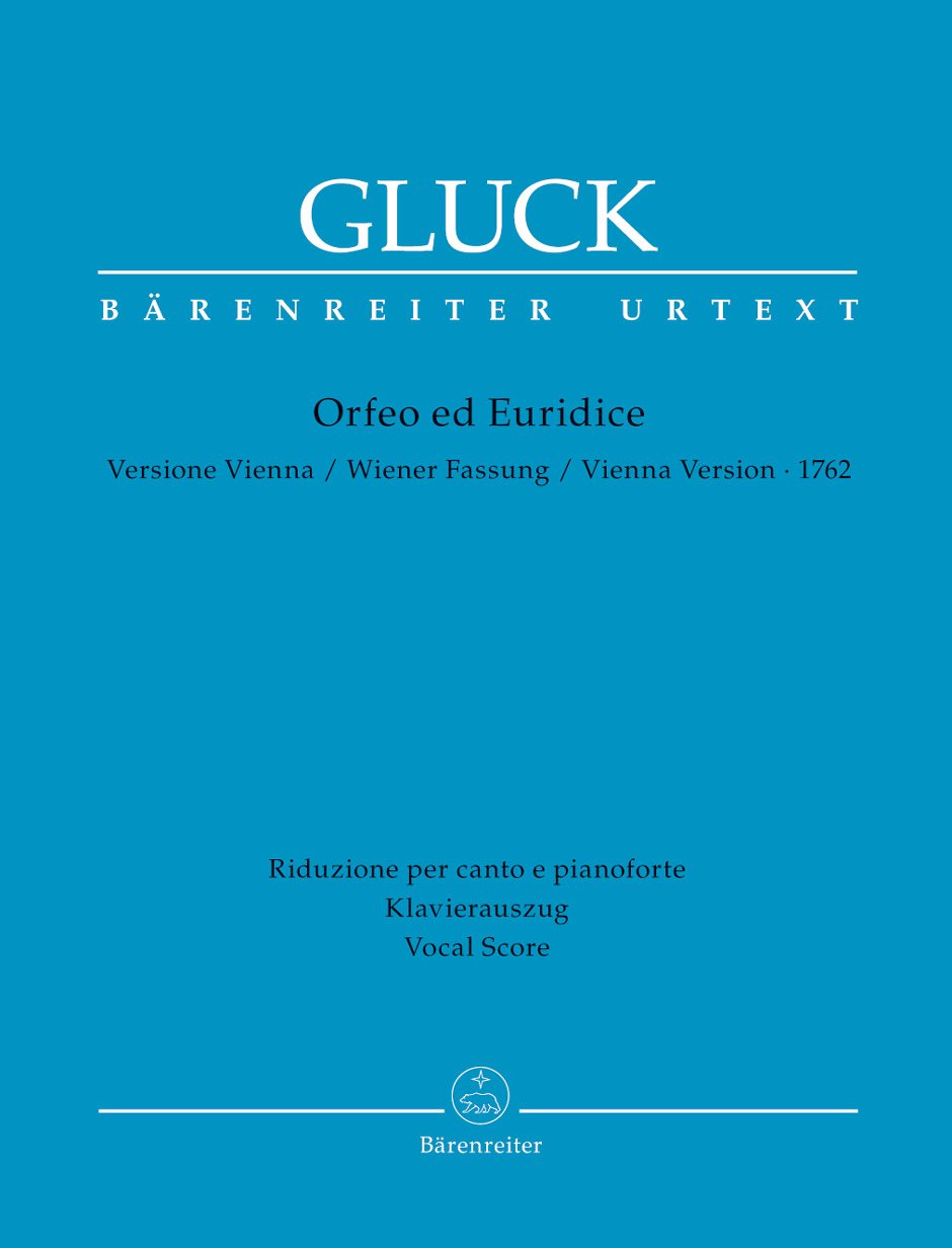 Orfeo ed Euridice. Wiener Fassung 1762. Klavierauszug Arts & Music