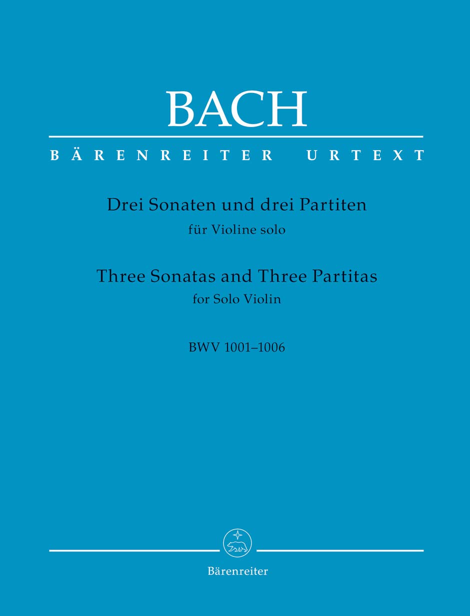Drei Sonaten und drei Partiten für Violine solo BWV 1001-1006 (Urtext der NBArev). Spielpartitur, Urtextausgabe, Sammelband. BÄRENREITER URTEXT Essays & Short Stories