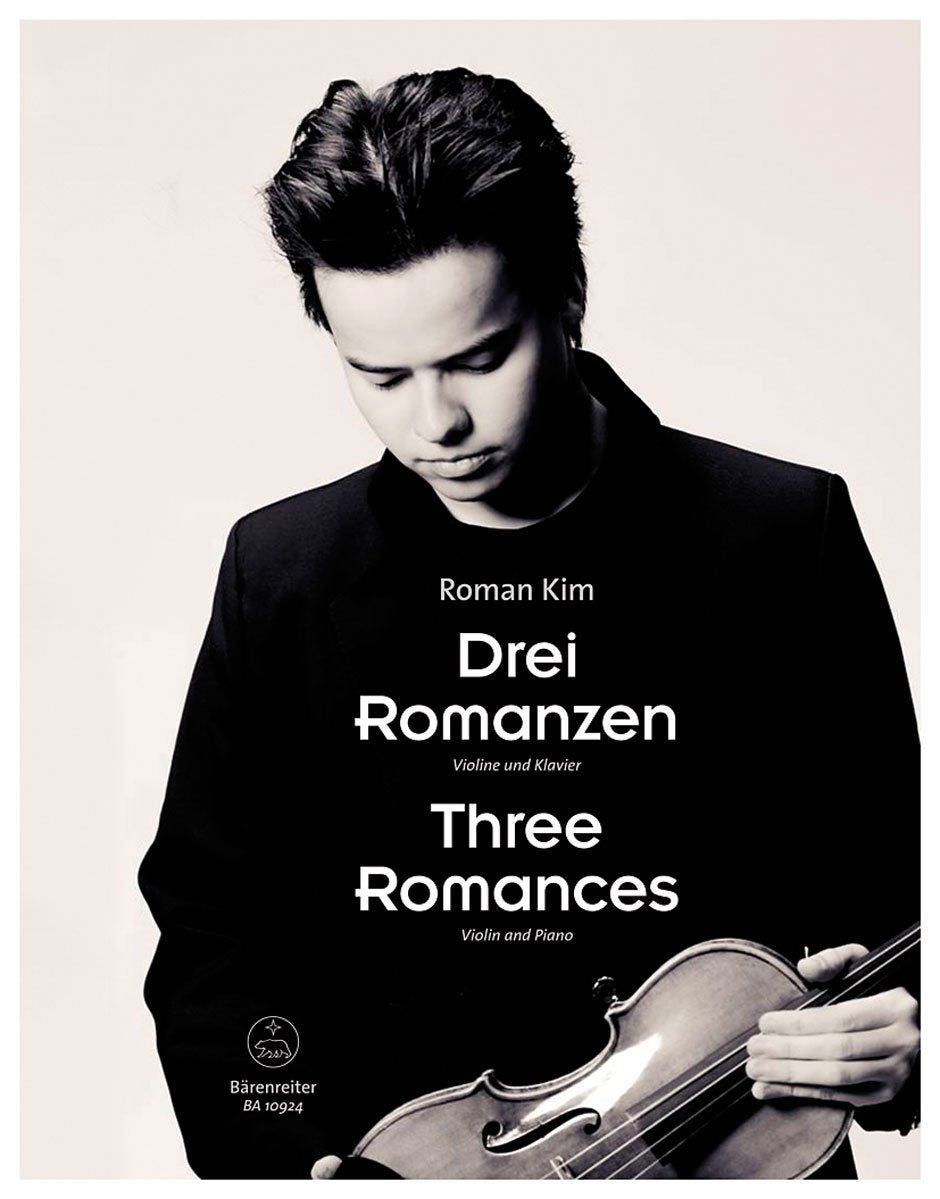 Drei Romanzen für Violine und Klavier. Spielpartitur mit Stimme, Sammelband Historical Fiction