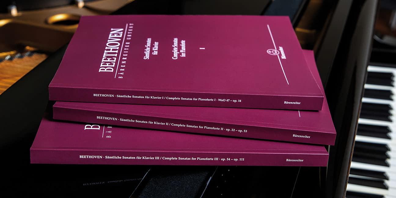 Beethoven, Ludwig van: Sämtliche Sonaten Band 1-3 : für Klavier Neuausgabe 2019: Spielpartituren (3), Sammelband, UrtextausgabeEinführungspreis gültig ... 04.01.2021, Preis ab dem 05.01.2021 EUR 94,00 Sheet Music