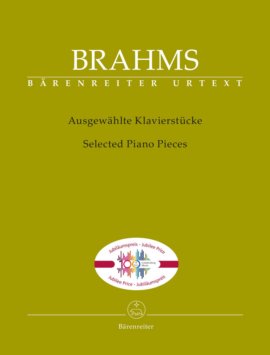 Ausgewählte Klavierstücke. Spielpartitur, Urtextausgabe. BÄRENREITER URTEXT Sheet Music