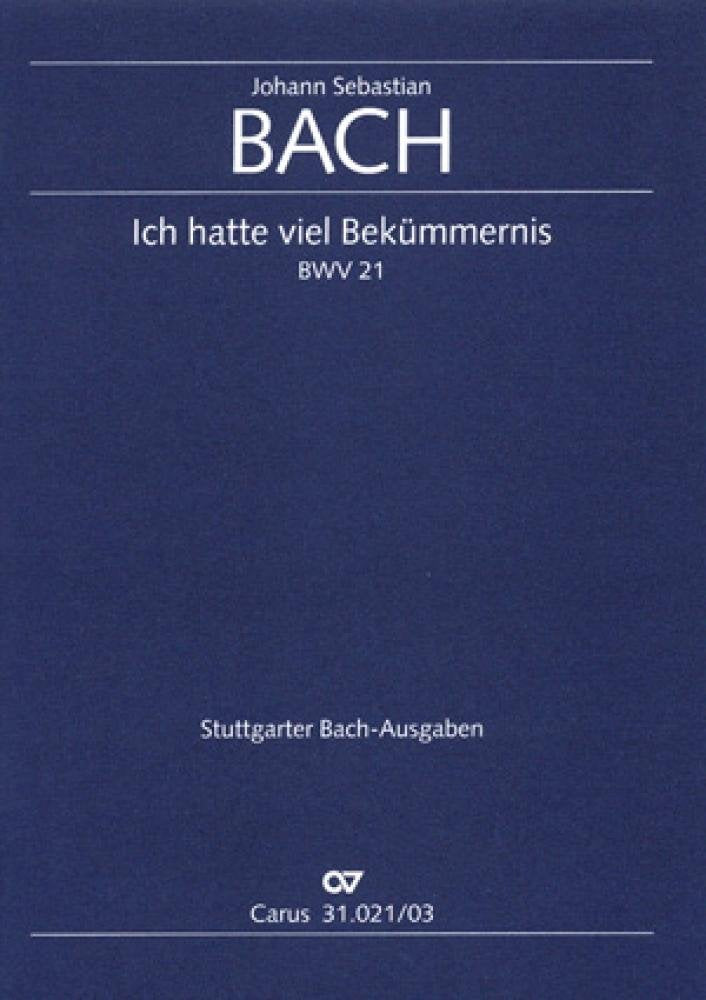 Ich hatte viel Bekümmernis (Klavierauszug) Sheet Music