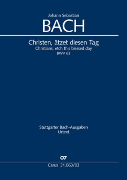 Christen, ätzet diesen Tag (Klavierauszug) Sheet Music