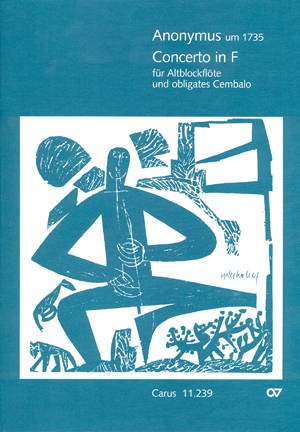 Konzert F-Dur : für Altblockflöte und Cembalo Books
