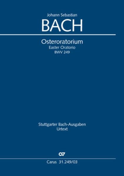 Osteroratorium (Klavierauszug): Oratorium Festo Paschali, BWV 249.4 (3–5), 1725 Sheet Music