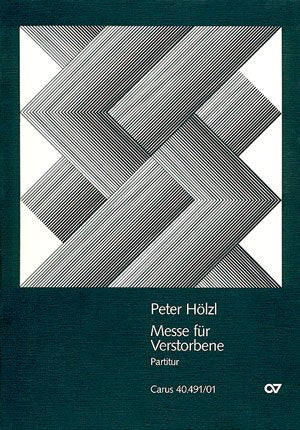 Hölzl: Messe für Verstorbene. Partitur Sheet Music