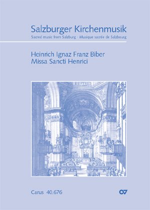 Biber: Missa Sancti Henrici. Partitur Books