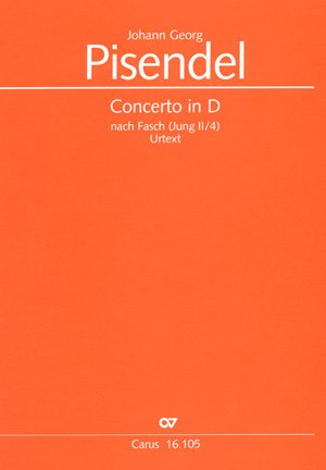 Pisendel: Concerto in D. Partitur Sheet Music