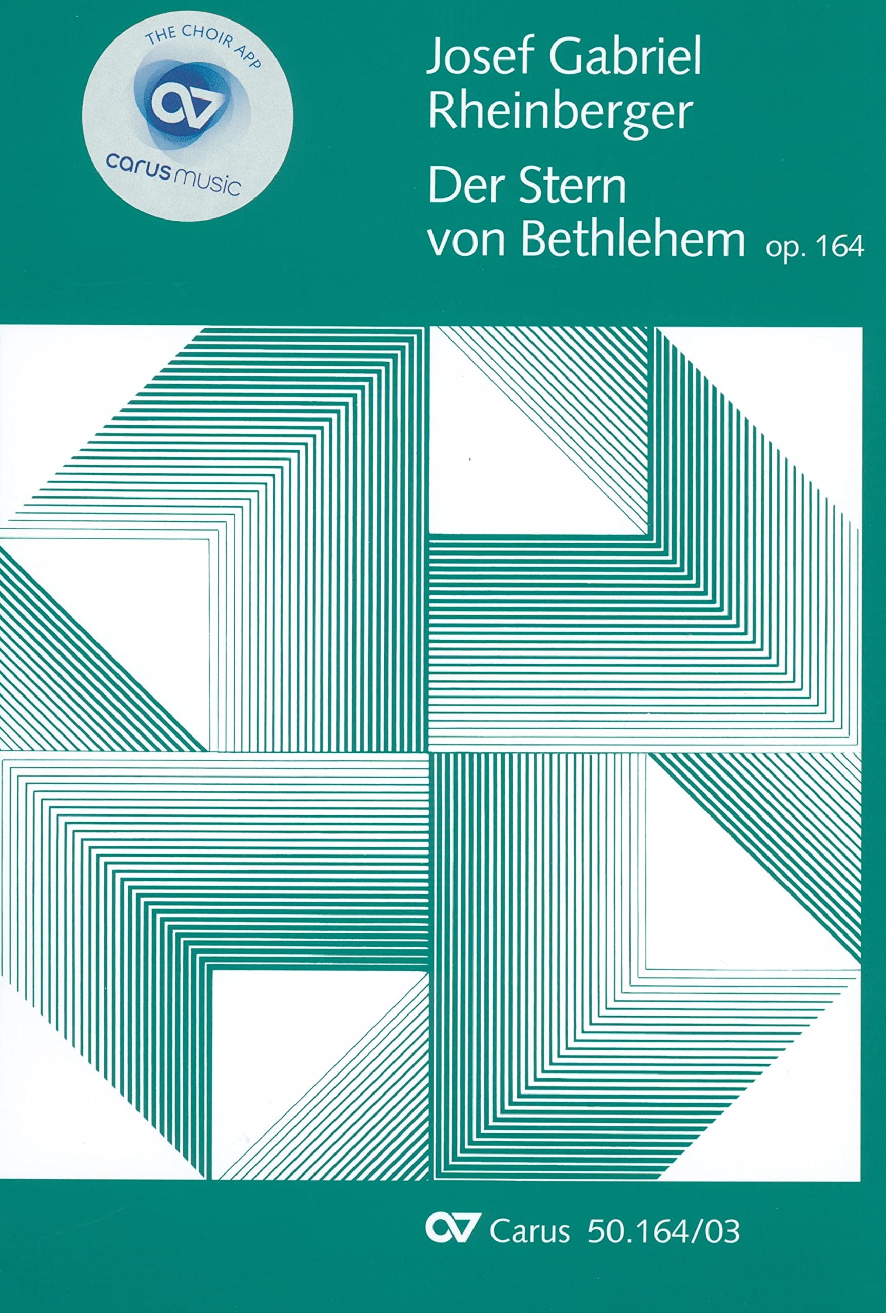 Der Stern von Bethlehem (Klavierauszug): Weihnachtskantate op. 164, 1890 Sheet Music