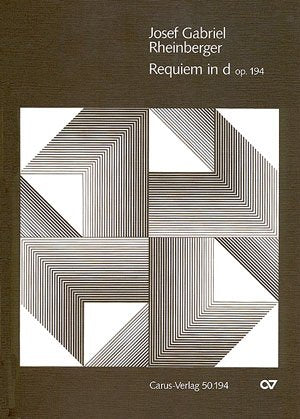 Rheinberger: Requiem in d (op. 194). Partitur Music