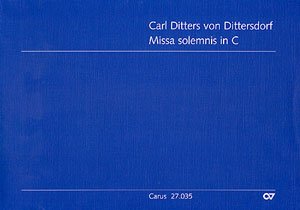 Dittersdorf: Missa solemnis in C (KreD 326). Partitur Books