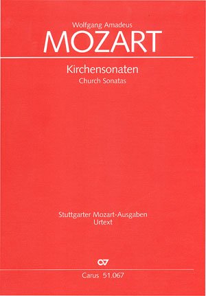 Mozart: Kirchensonaten. Sammlung Sheet Music