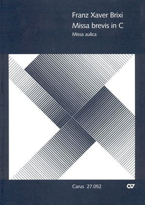 Brixi: Missa brevis in C. Partitur Sheet Music