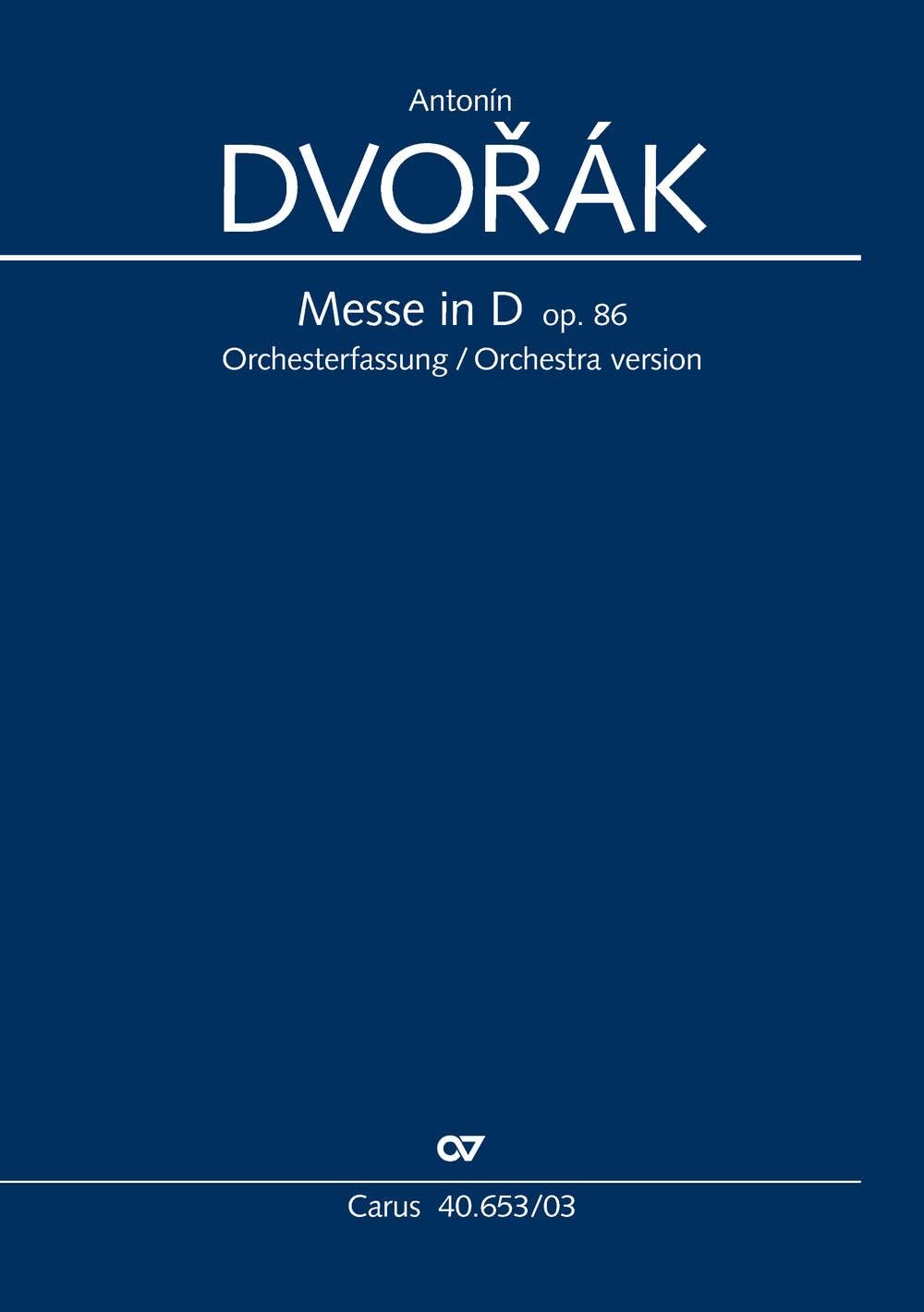 Messe in D Sheet Music