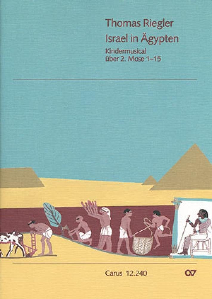 Riegler: Israel in ägypten. Partitur Sheet Music
