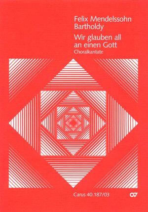 Wir glauben all an einen Gott (Klavierauszug) Sheet Music