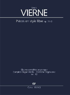 Vierne: Pièces en style libre II (op. 31/2). Partitur Sheet Music