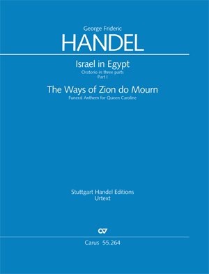 Händel: Israel in Egypt - Part I. Partitur Books