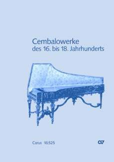 Notenband zur Cembaloschule von J. Trinkewitz. Partitur Sheet Music