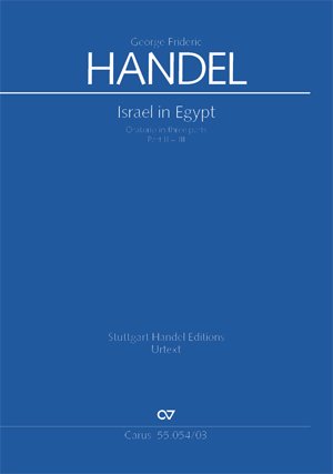 Händel: Israel in Egypt - Part II-III. Klavierauszug Sheet Music