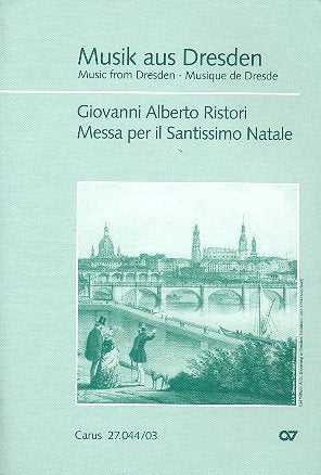 Ristori: Messa per il Santissimo Natale. Klavierauszug Sheet Music