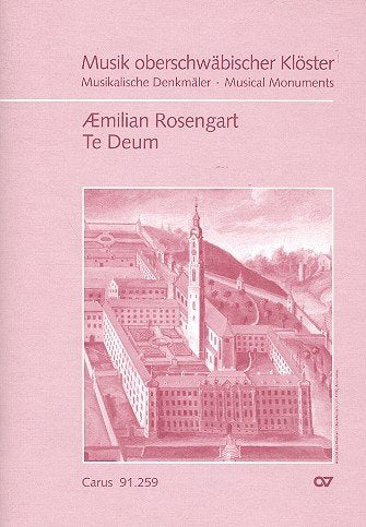 Te Deum : für gem Chor und Orchester Partitur Sheet Music