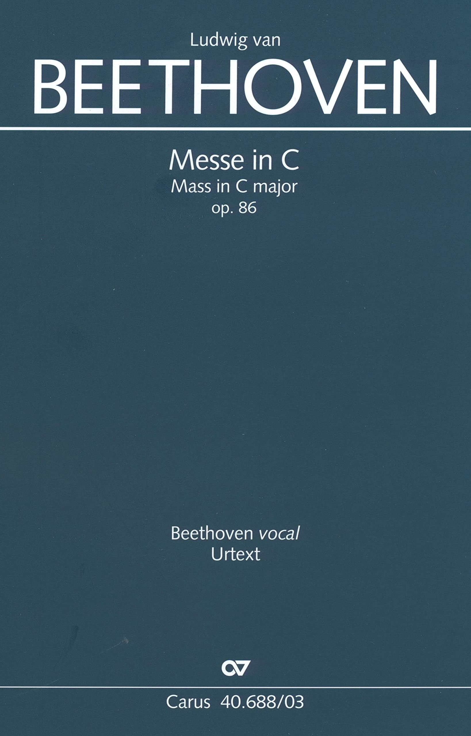 Messe in C (Klavierauszug) Classical