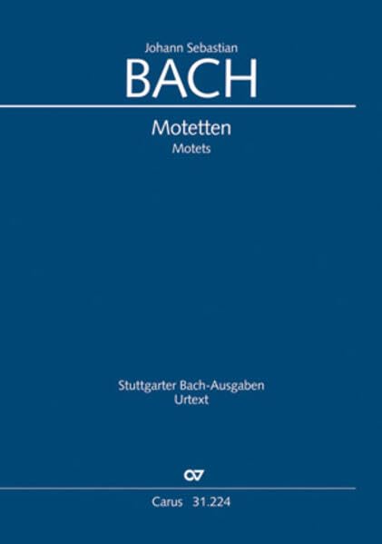 Sämtliche Motetten (mit Bc): Motets Sheet Music