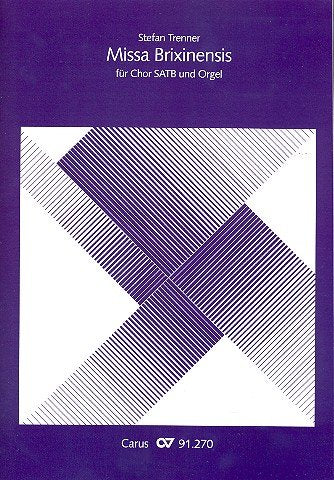 Missa Brixinensis : für gem Chor und Orgel Instrumente ad lib Partitur Sheet Music