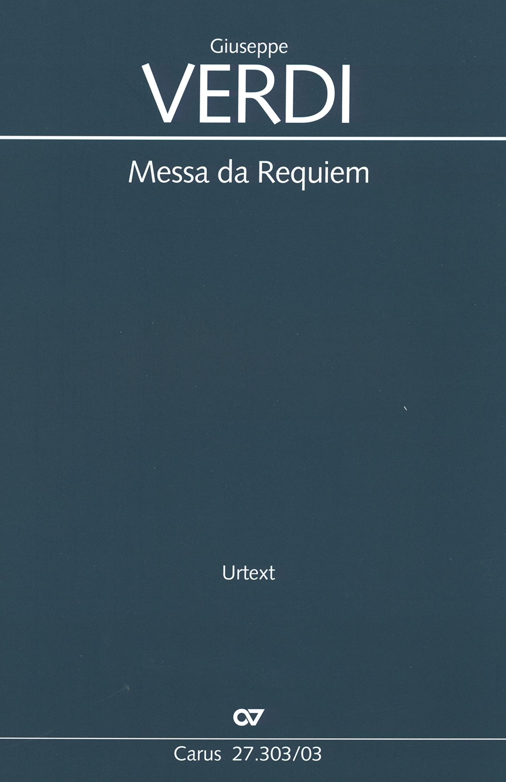 Messa da Requiem (Klavierauszug) Sheet Music