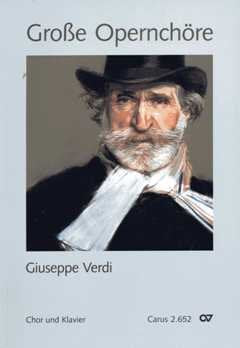 Chorbuch Große Opernchöre - Giuseppe Verdi (Chor & Klavier). Chorbuch Sheet Music