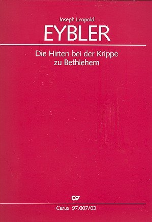 Die Hirten bei der Krippe zu Bethlehem, Klavierauszug cd
