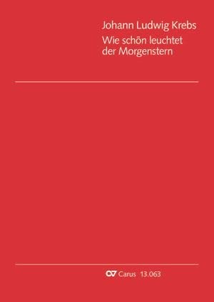 Krebs, Johann Ludwig: Wie schön leuchtet der Morgenstern : für Oboe d'amore (Oboe) und Orgel Music