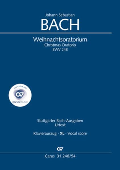 Weihnachtsoratorium (Klavierauszug XL deutsch/englisch): BWV 248, Teile I-VI Sheet Music
