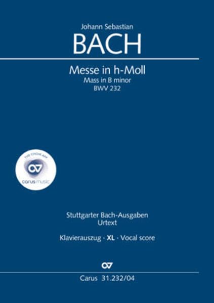 Messe in h-Moll (Klavierauszug XL): BWV 232 Sheet Music