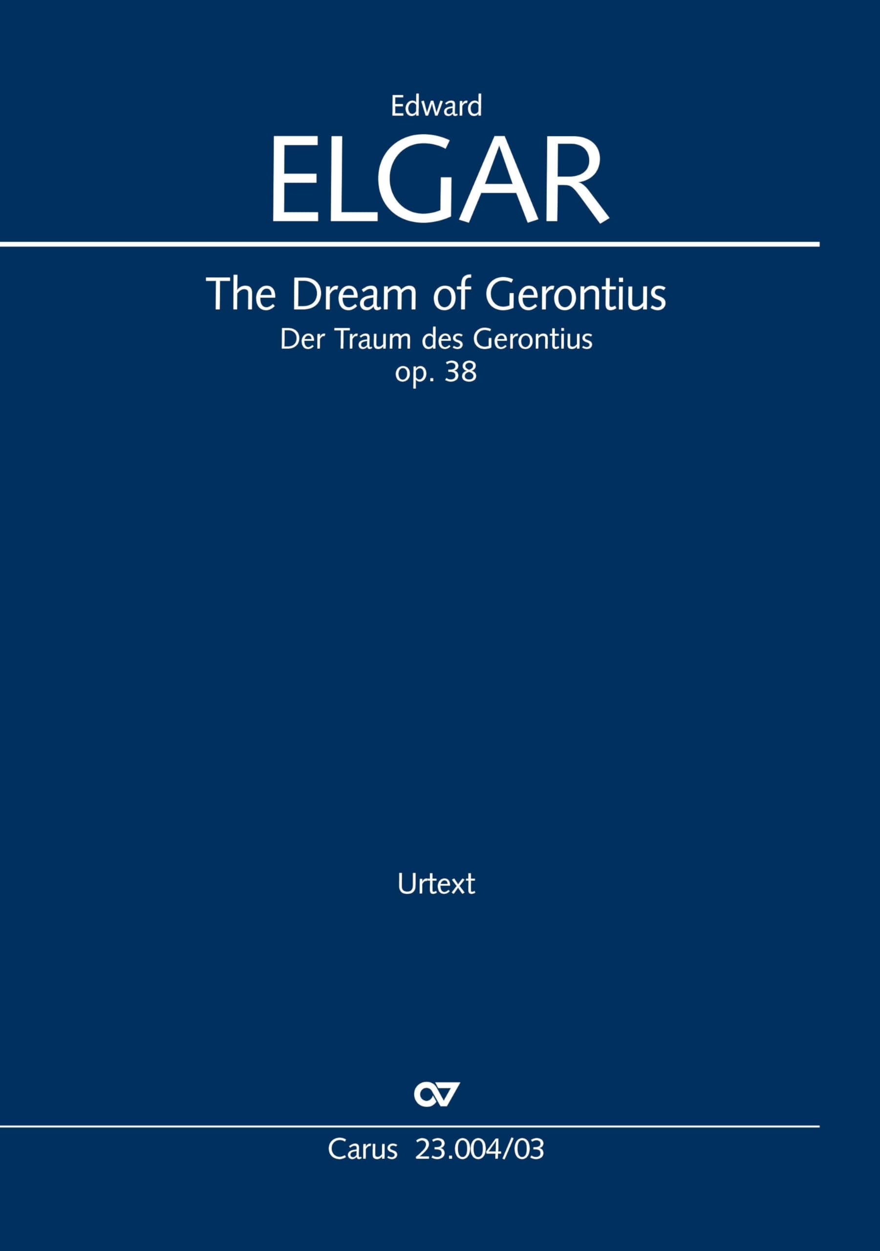 The Dream of Gerontius (Klavierauszug): Der Traum des Gerontius, op. 38, 1900 Sheet Music
