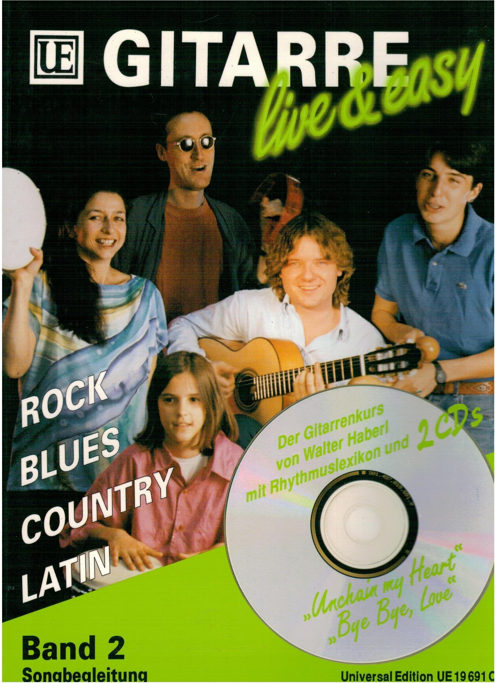 Gitarre Live + Easy 2 Songbegleitung. Gitarre Books