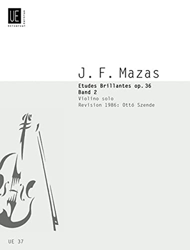 Universal Edition Mazas: Études brillantes, Op. 36 - Volume 2 Sheet Music