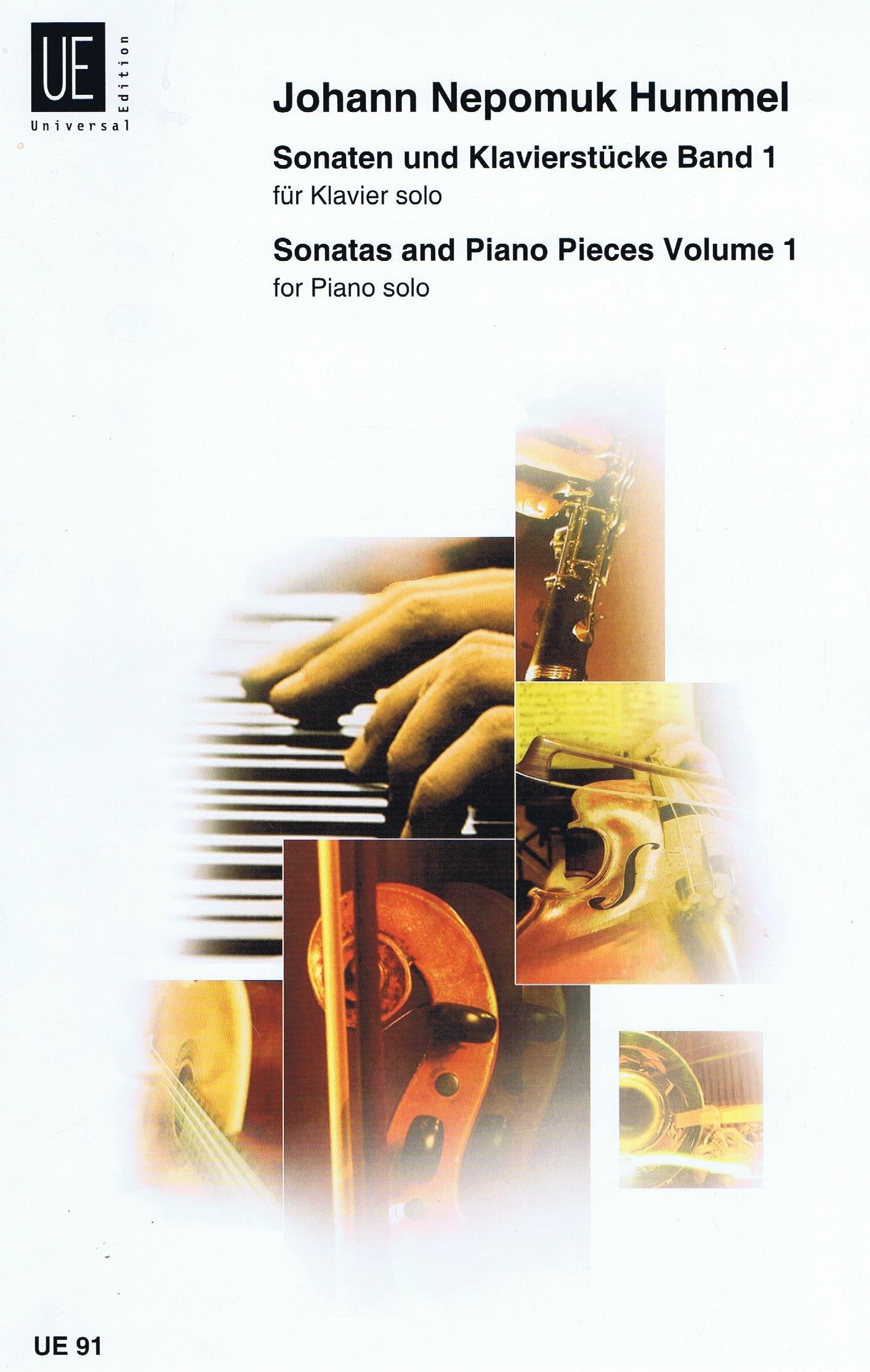 Universal Edition Hummel: Piano Sonatas and Pieces - Volume 1 Sheet Music
