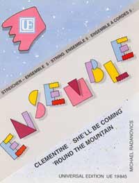 UE Ensemble-Streicher: Clementine - She'll be Coming - 'Round the Mountain Band 5 für Streicher-Ensemble - Partitur und Stimmen Sheet Music