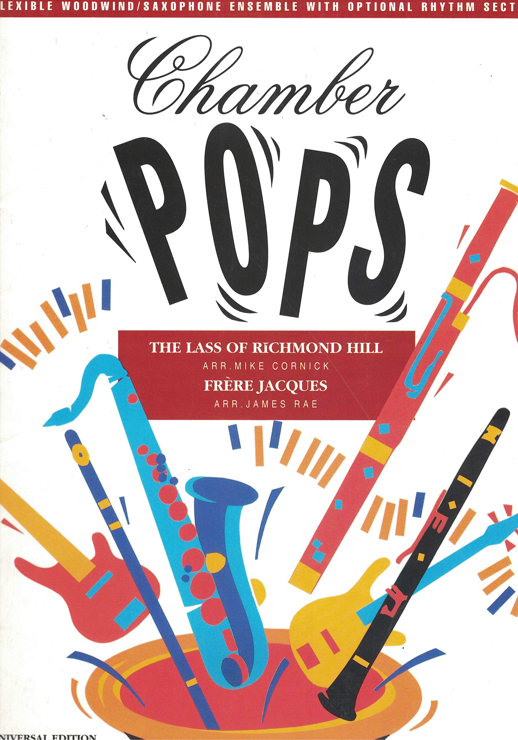 The lass of Richmund Hill: Frere Jacques - Chamberpops für Ensemble Holzbläser und/oder Saxophone - Partitur und Stimmen Sheet Music