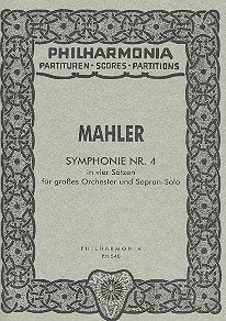 Sinfonie G-Dur Nr.4 : für Sopran solo und orchester Studienpartitur Sheet Music