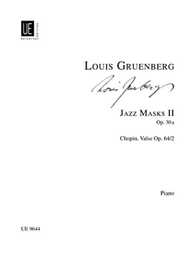 Jazz Masks II: Nach Chopin, Valse Op. 64 Nr. 2 Books