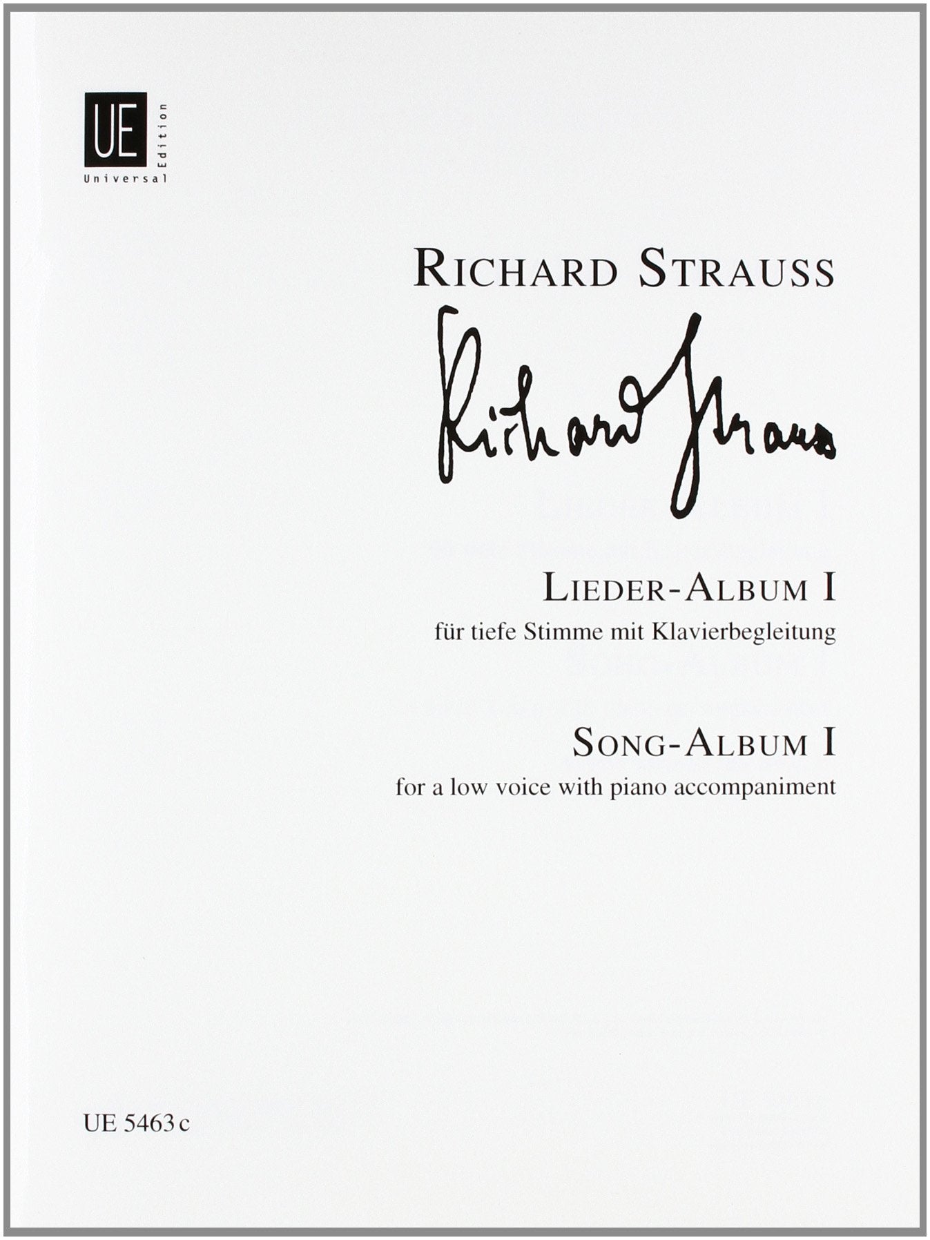 Lieder-Album Band 1 tief: für tiefe Stimme und Klavier: Band 1. tiefe Stimme und Klavier. tief. Aktionsbuch (Set). Sheet Music