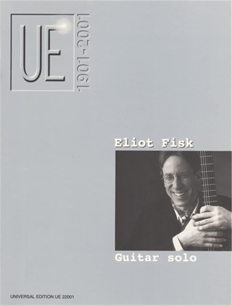 Eliot Fisk - Guitar Solo UE22001 book