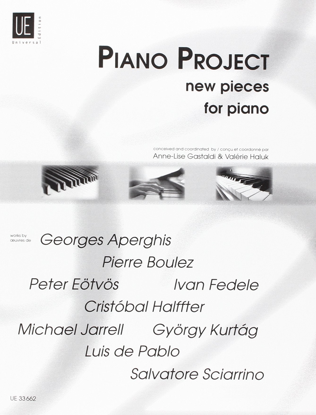 Piano project (pièces contemporaines) book