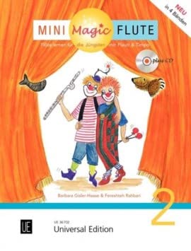 RAHBARI y GISLER HAASE - Mini Magic Flute Vol.2 para Flauta (Inc.CD) Books