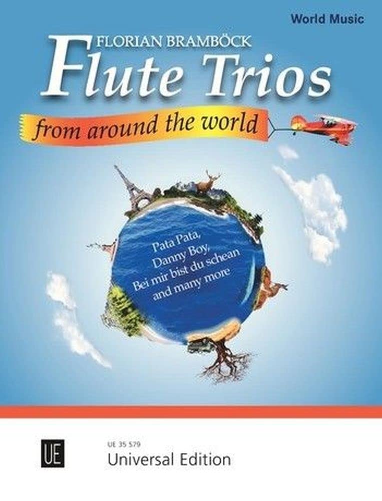 Flute Trios from around the World für 3 Flöten: World Music Sheet Music