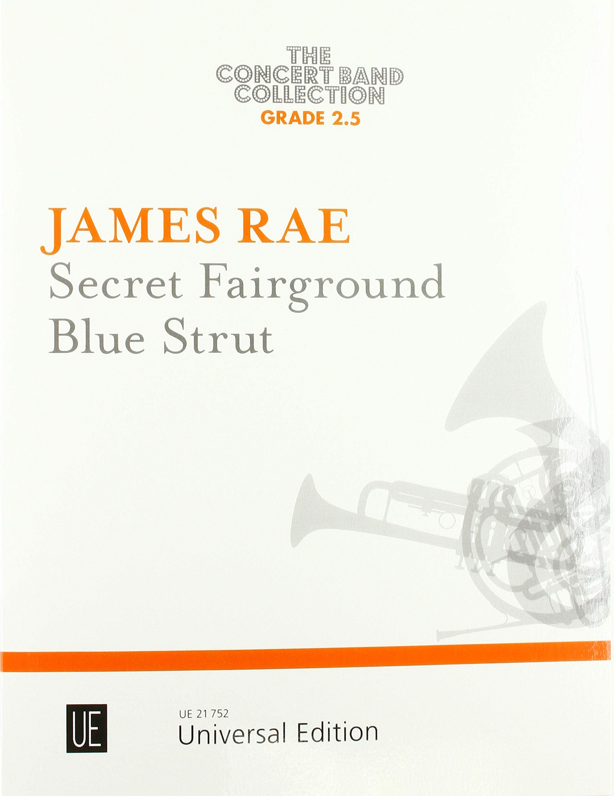 Secret Fairground - Blue Strut: Blasorchester. Partitur und Stimmen. (The Concert Band Collection, Band 2) Sheet Music
